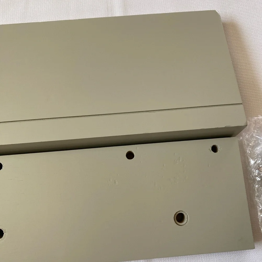 Sleek Olive Green Wall Shelf